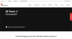 Desktop Screenshot of faronics.com